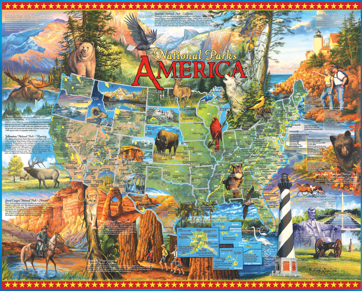 National Parks 1000pc