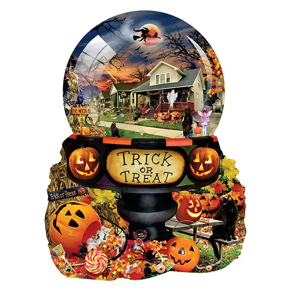 Halloween Globe Shaped Puzzle 1000pc