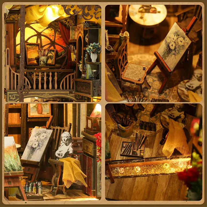 Book Nook: Golden Twilight Studio