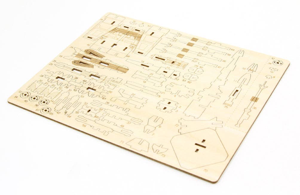 Star Wars: X-Wing 3D Wood Model