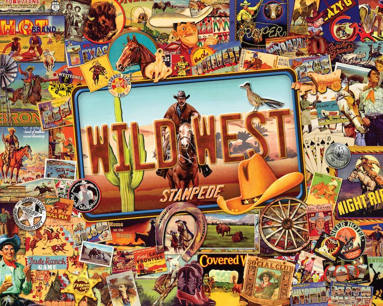 Wild West by Kate Ward Thacker 1000pc