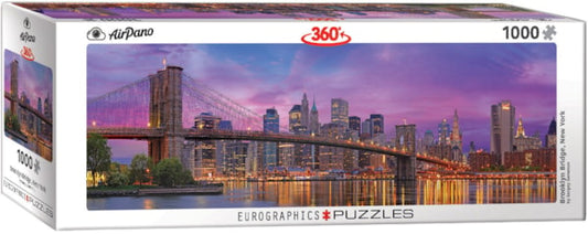 Brooklyn Bridge New York Panoramic 1000pc