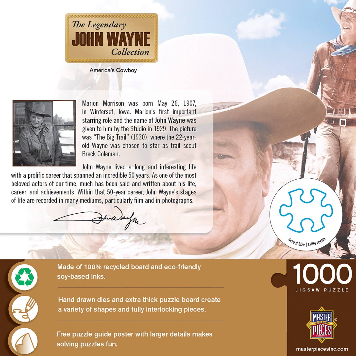 John Wayne Collection - America's Cowboy 1000pc