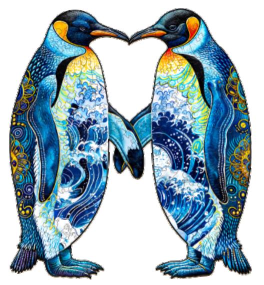 Penguin Couple (S)