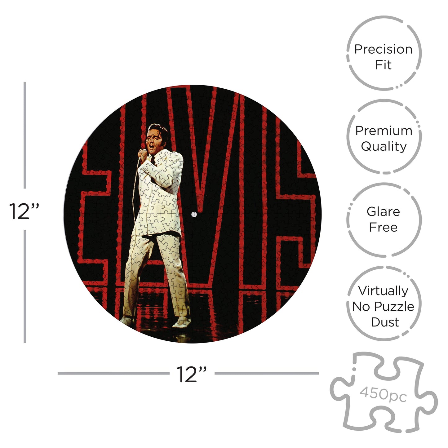 Vinyl Album Round: Elvis 68' Comeback 450pc