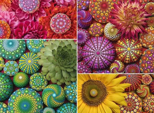 Elspeth McLean: Mandala Blooms 500pc