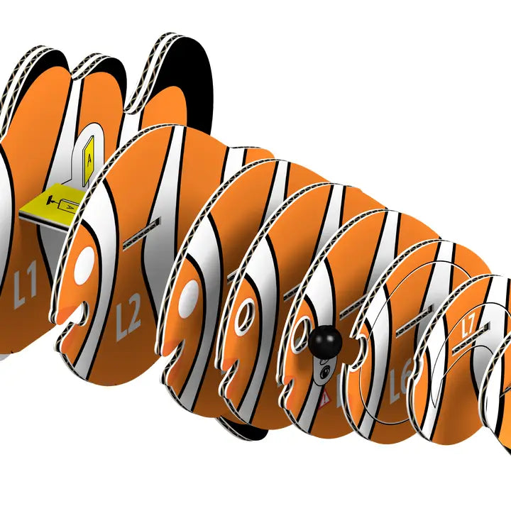 Eugy 3D Wood Puzzle: Clownfish