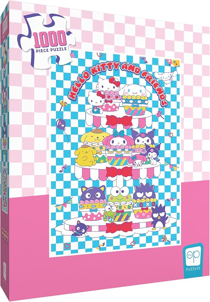 Hello Kitty and Friends Sweet Cupcakes 1000pc