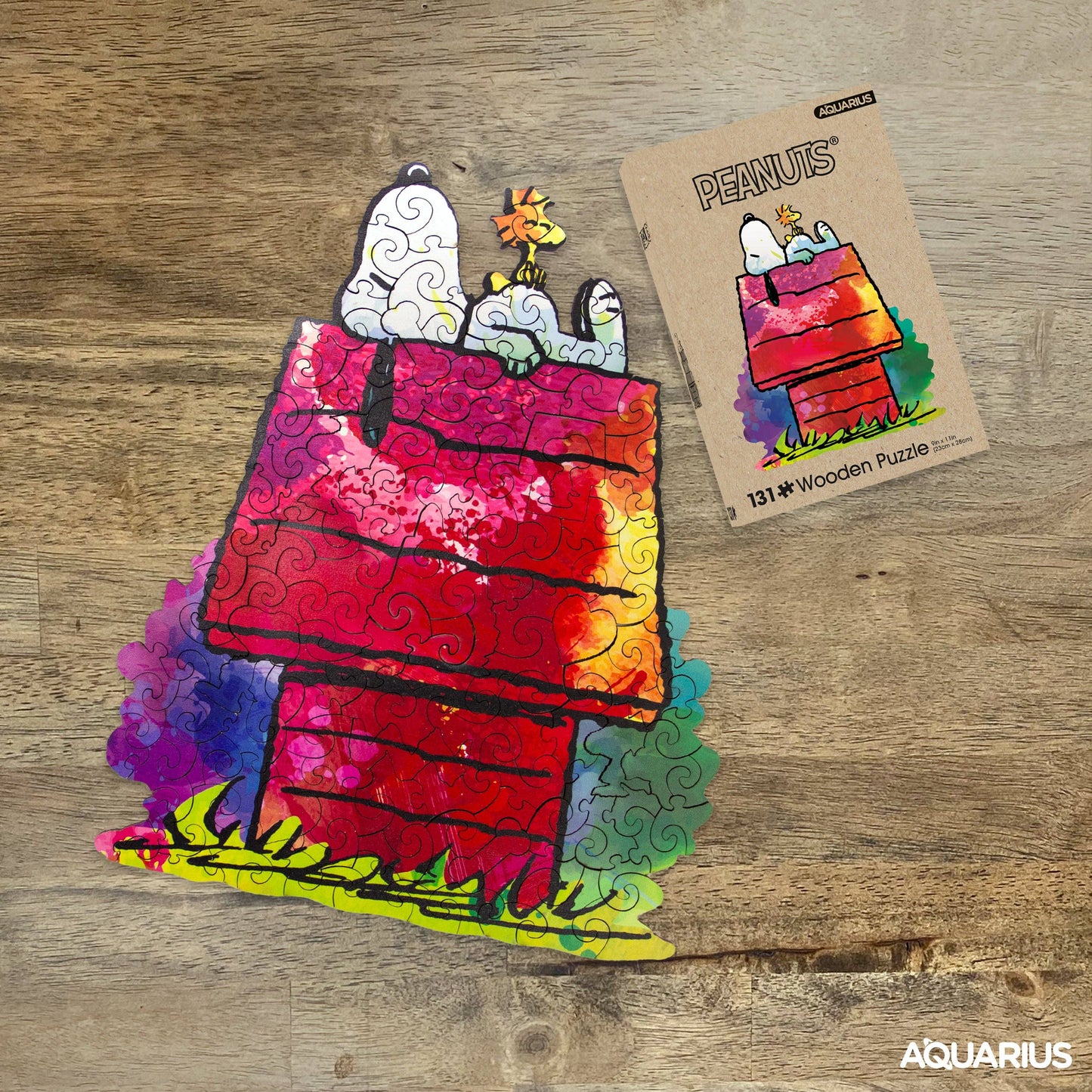 Peanuts Snoopy Wood Puzzle