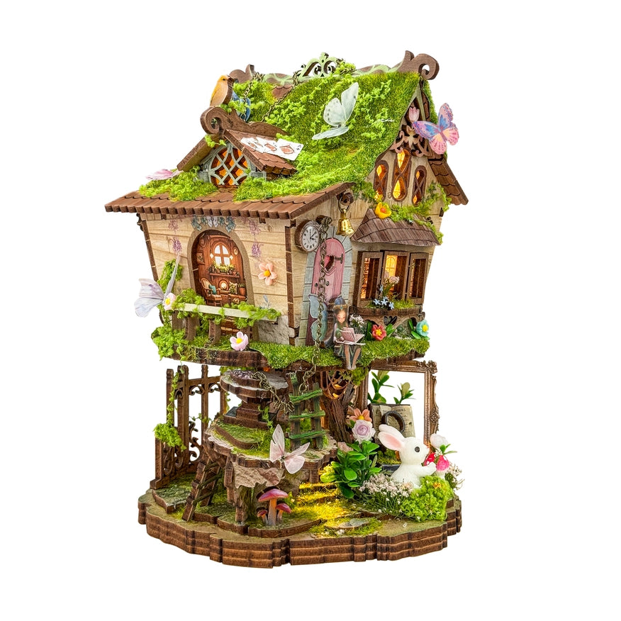 Miniature House Kit: Fairy Tree House