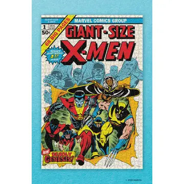 Marvel X-Men Jigsaw Puzzle and Trivia (Tube) 1000pc