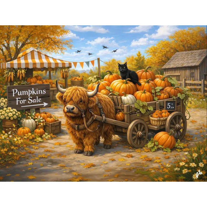 Delivering Pumpkins 300pc