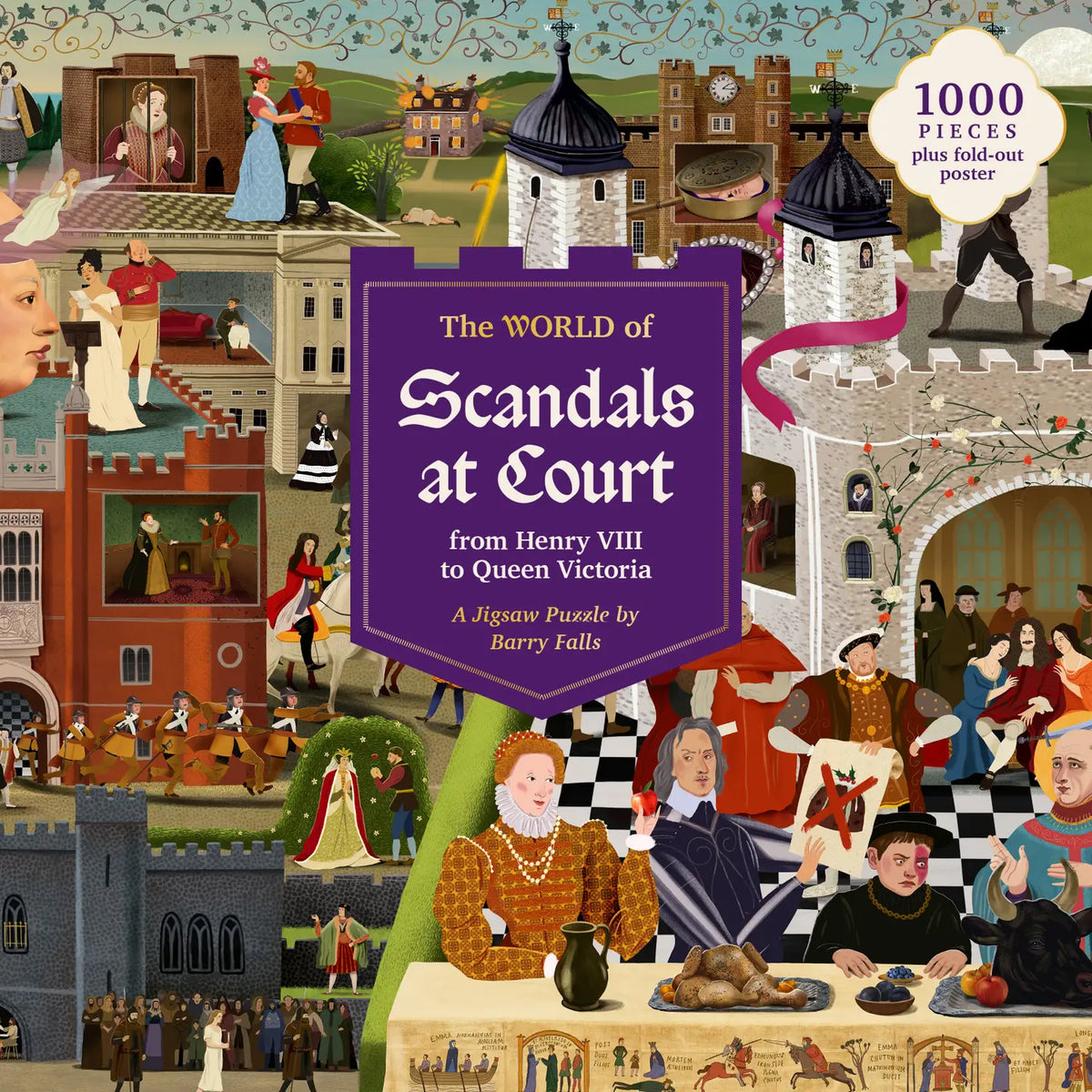 The World of Scandals At Court 1000pc