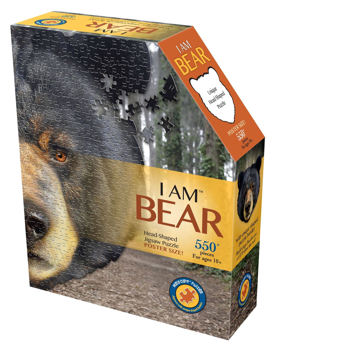 I AM Bear - Shaped 550pc