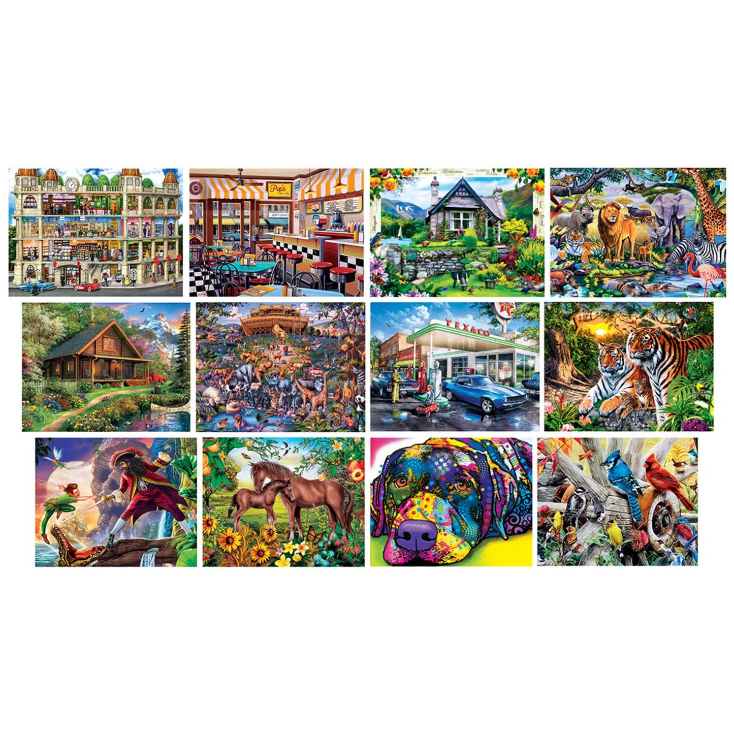 Artist Gallery Puzzle Collection - 12 Pack