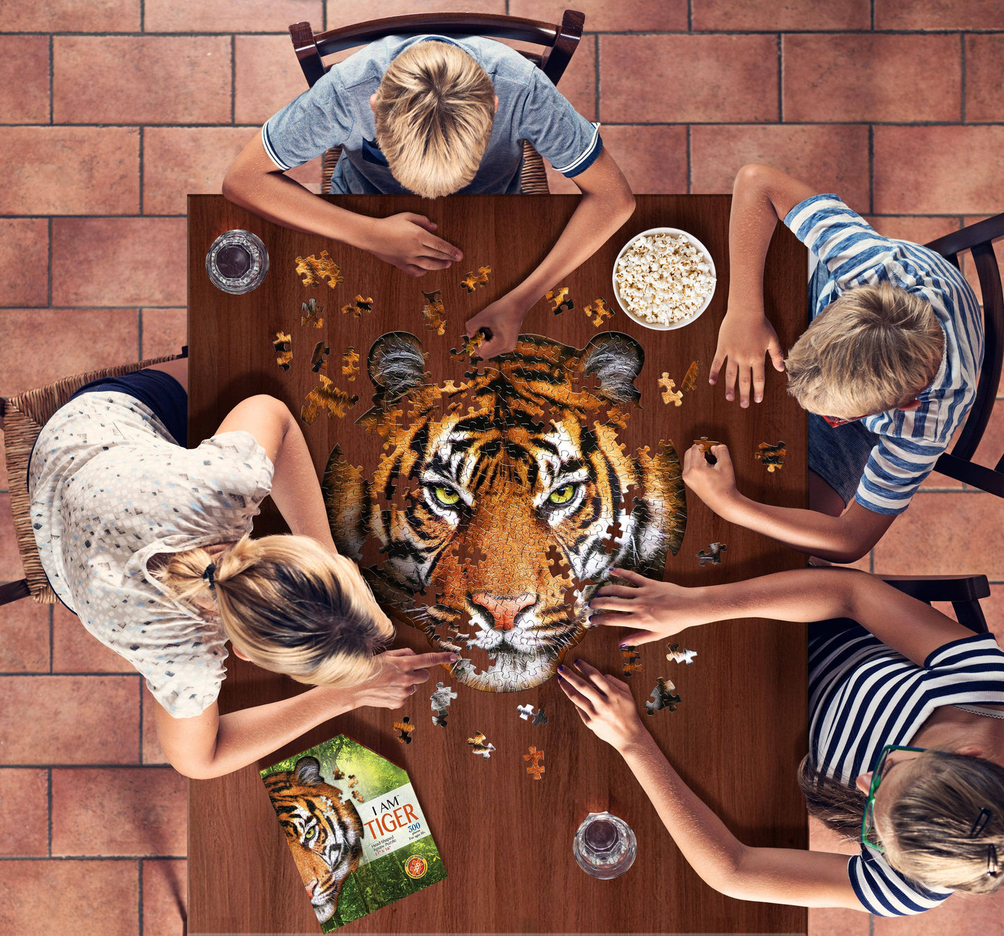 I AM Tiger - Shaped 300pc