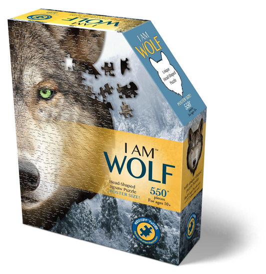 I AM Wolf - Shaped 550pc