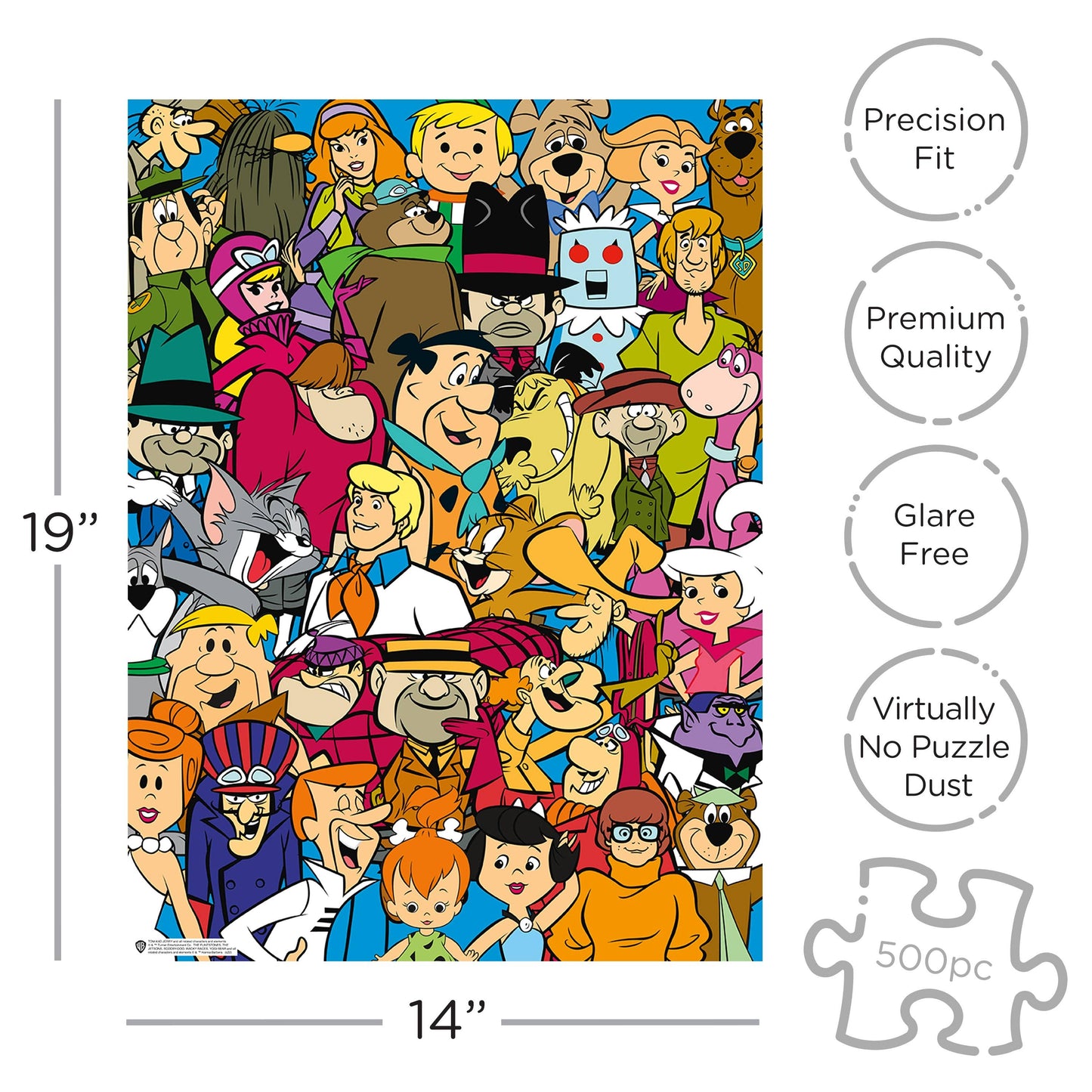 Hanna Barbera Cast 500pc