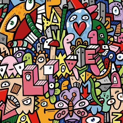 LOVE Wooden Art Puzzle 30pc