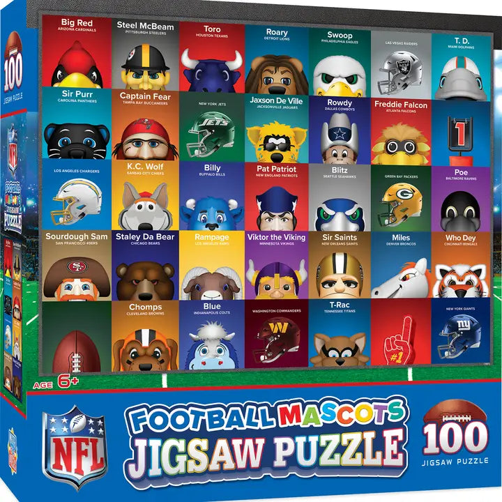 NFL Mascots 100pc
