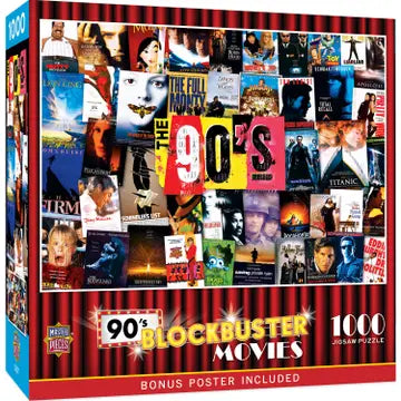90's Movies Blockbusters 1000pc