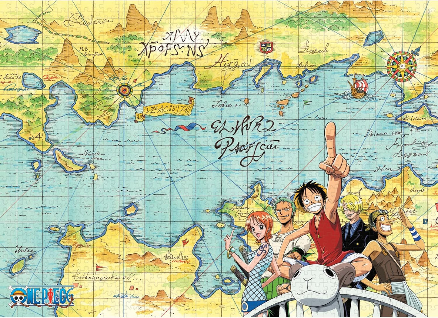 One Piece Sailing the Going Merry 1000pc