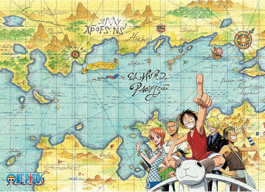 One Piece Sailing the Going Merry 1000pc