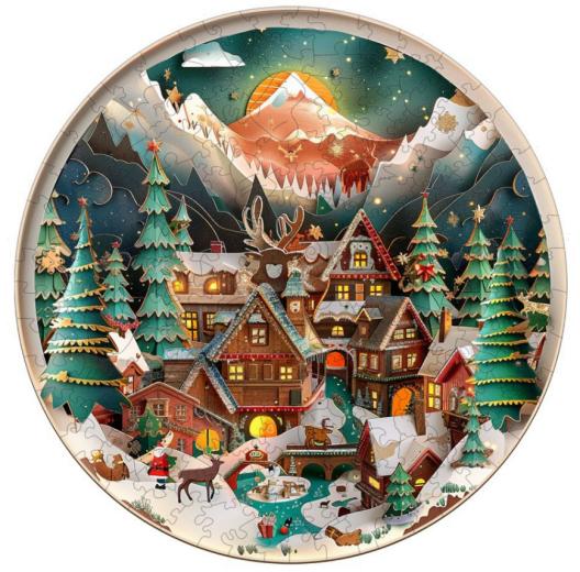 3D Christmas Town (L)