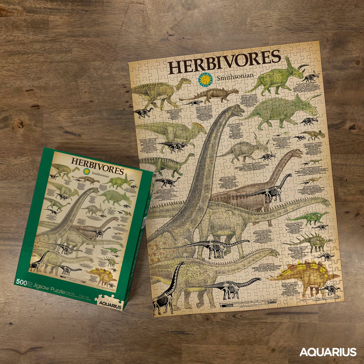 Smithsonian Herbivores 500pc