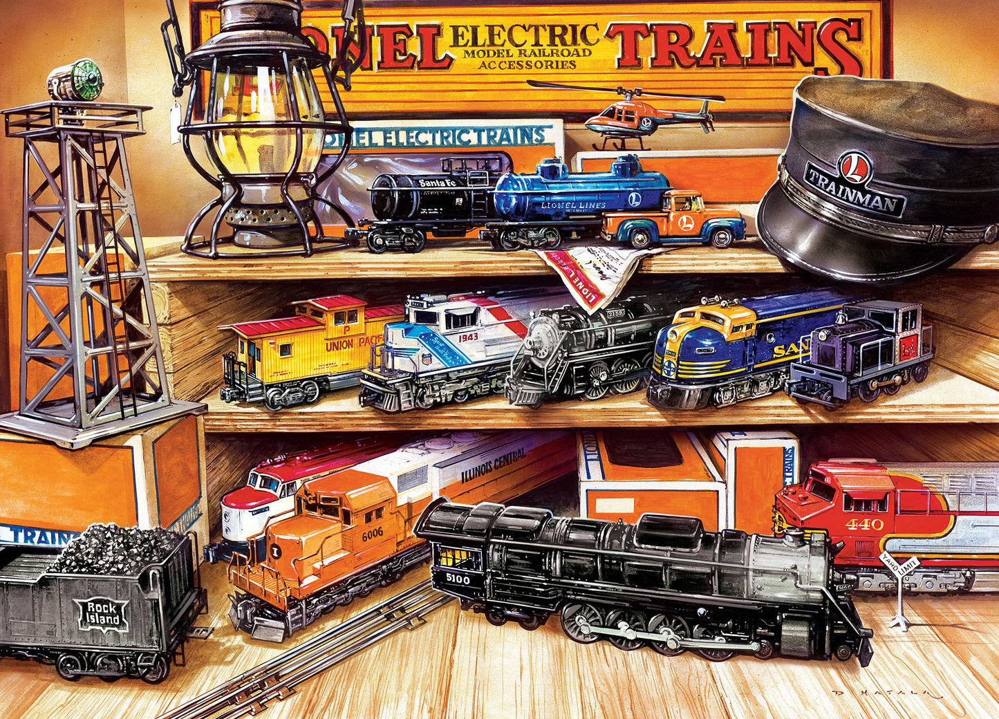 Lionel Trains - Collector's Treasures 1000pc