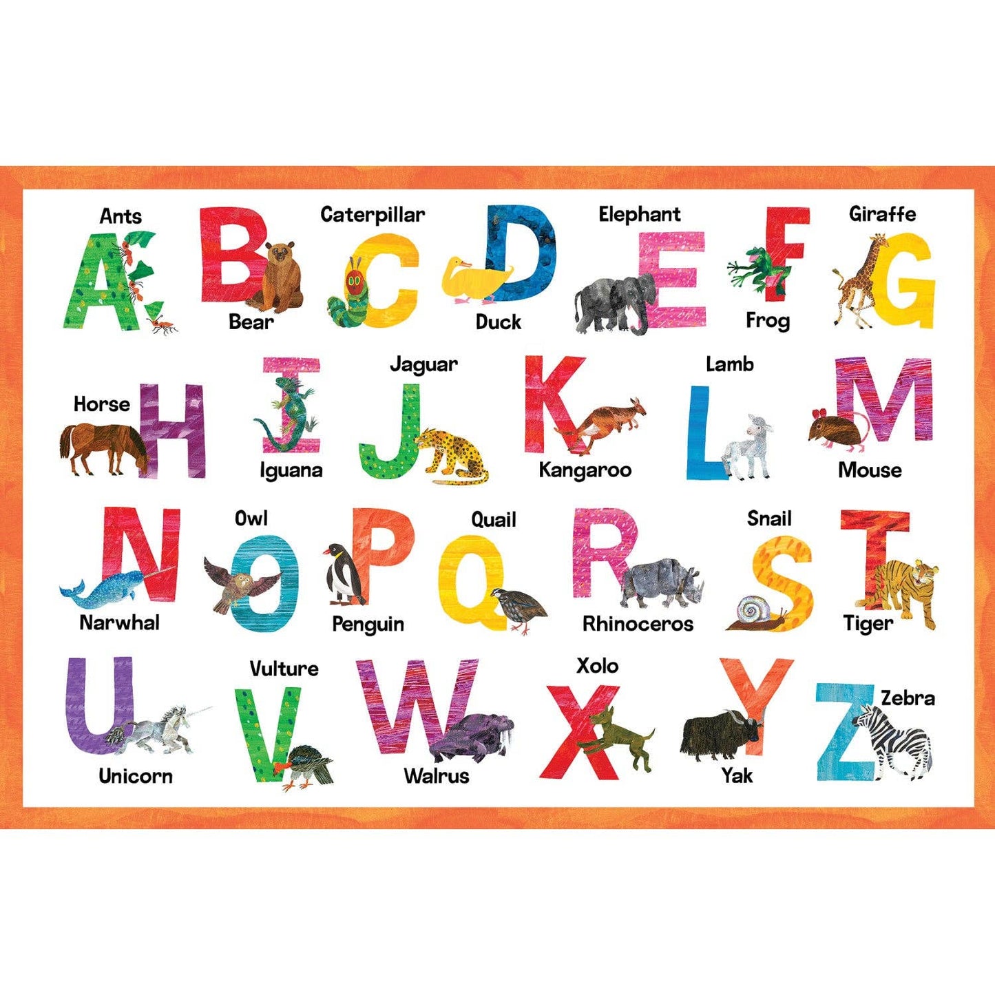 World of Eric Carle - Alphabet (Floor) 48pc