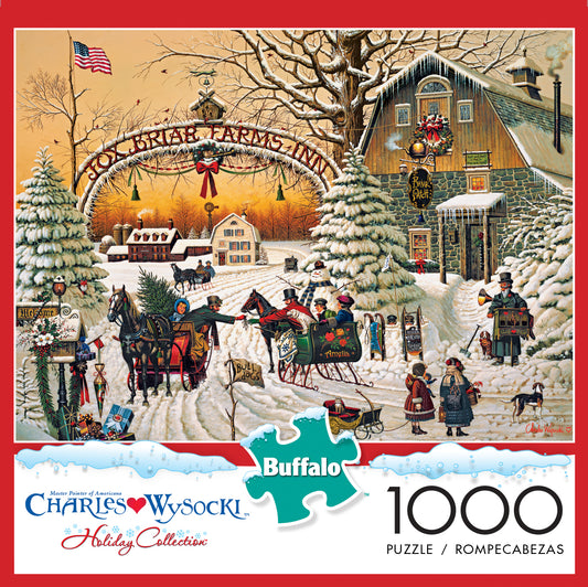 Charles Wysocki A Christmas Greeting 1000pc