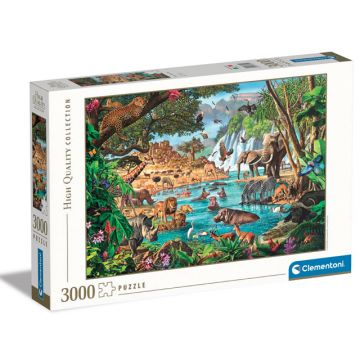 African Waterhole 3000pc