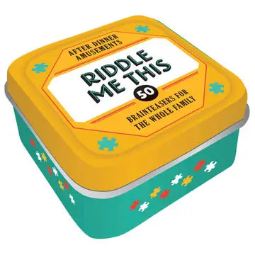 After Dinner Amusements: Riddle Me This