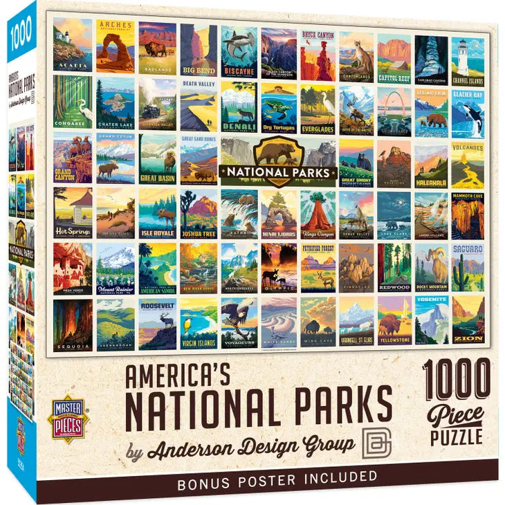 America's National Parks by Anderson Design 1000pc
