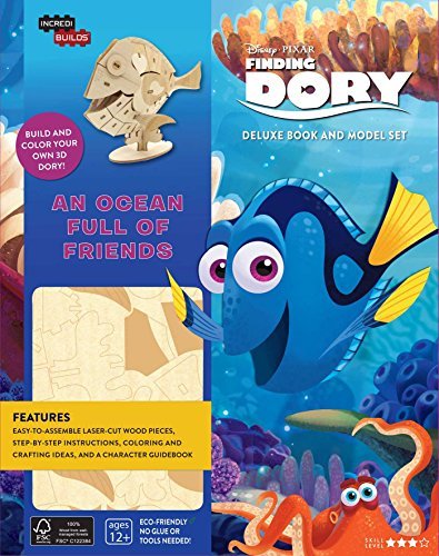 An Ocean Full of Friends: Finding Dory Book & Model