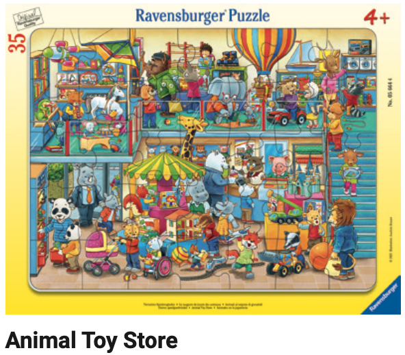 Animal Toy Store (Tray) 35pc