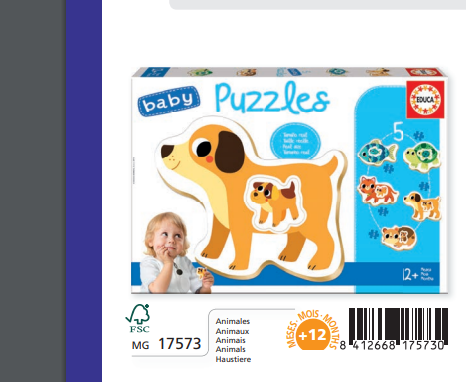 Animals Baby Puzzle