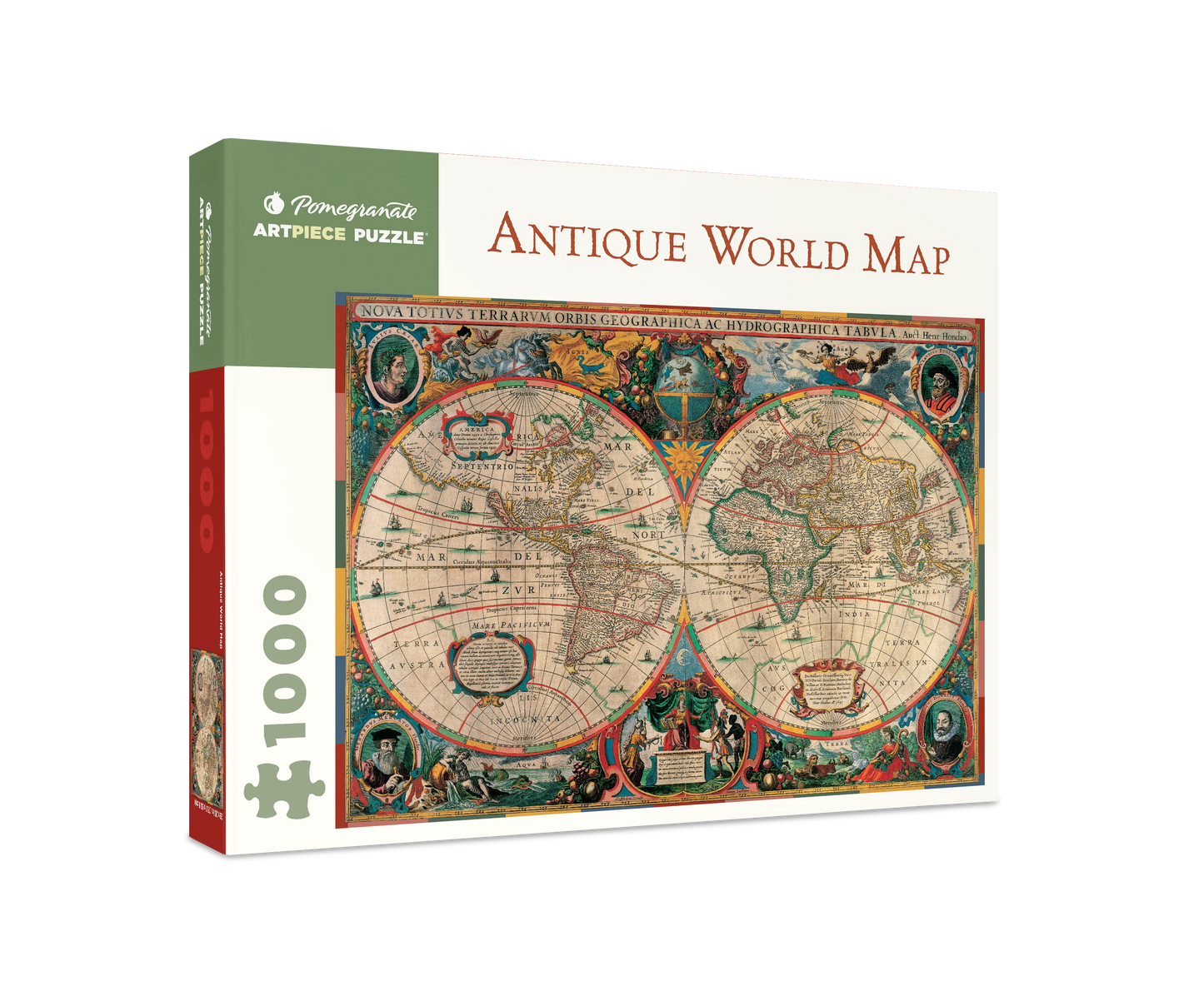 Antique World Map 1000pc