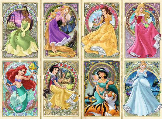 Art Nouveau Princesses 1000pc