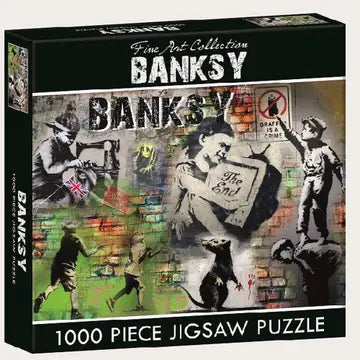 Banksy Collage 1000pc