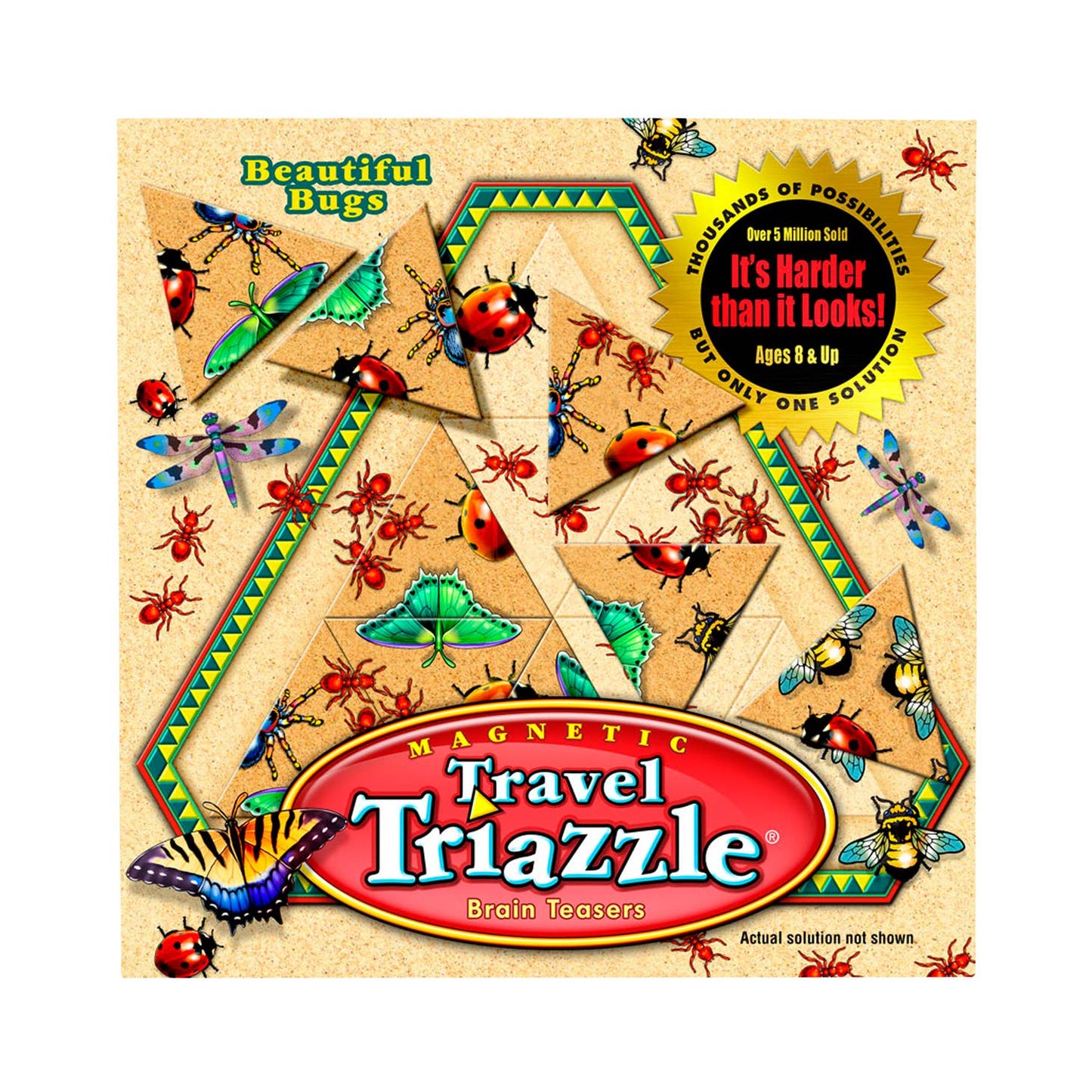 Travel Triazzle - Beautiful Bugs