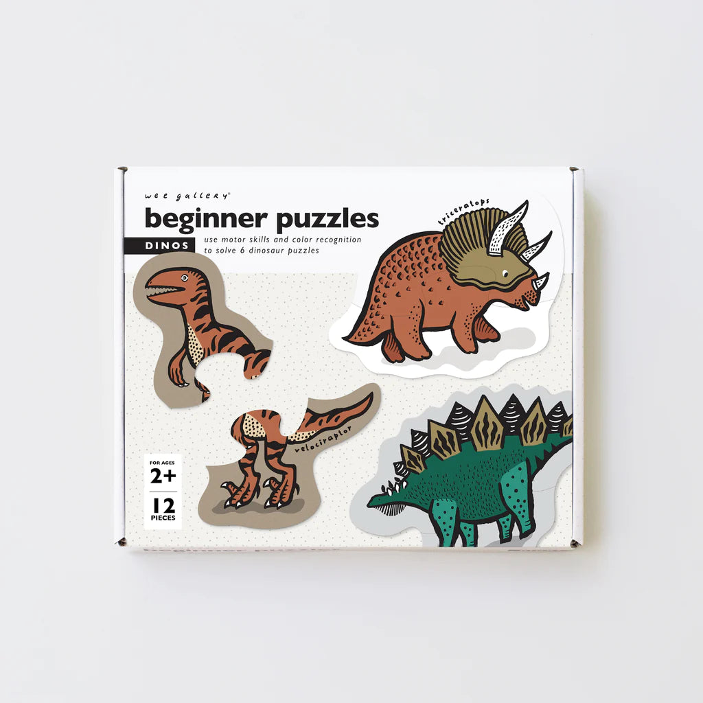 Beginner Puzzle Dinos 2pc