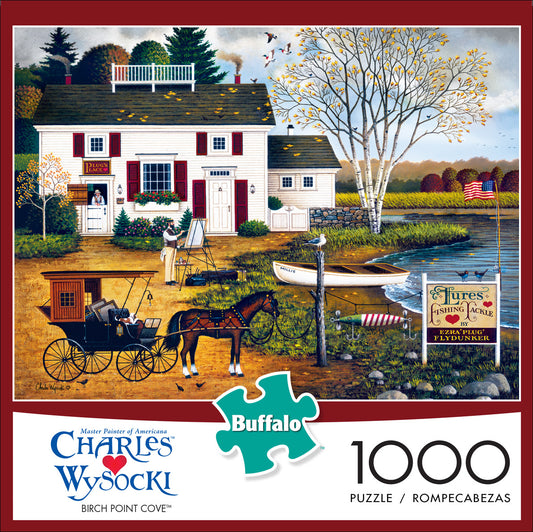Charles Wysocki Birch Point Cove 1000pc