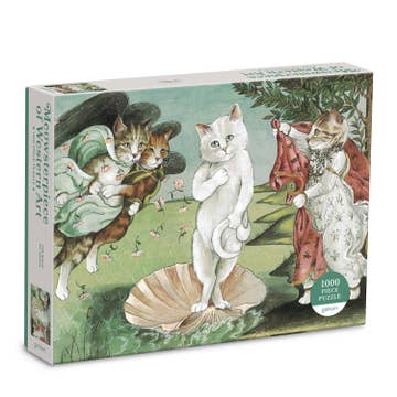 Birth of Venus Meowsterpiece of Western Art 1000Pc