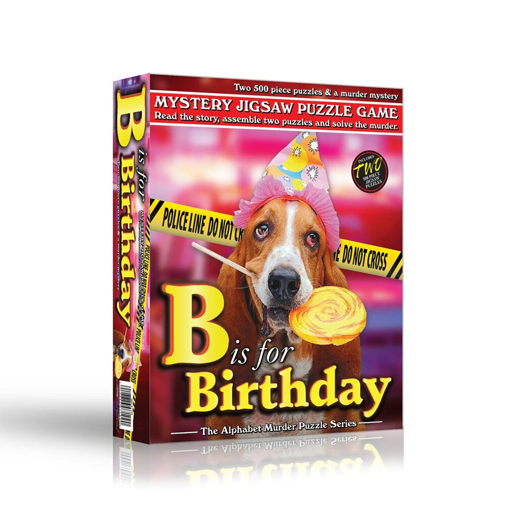 B is for Birthday - Mystery Puzzle 500pc x 2