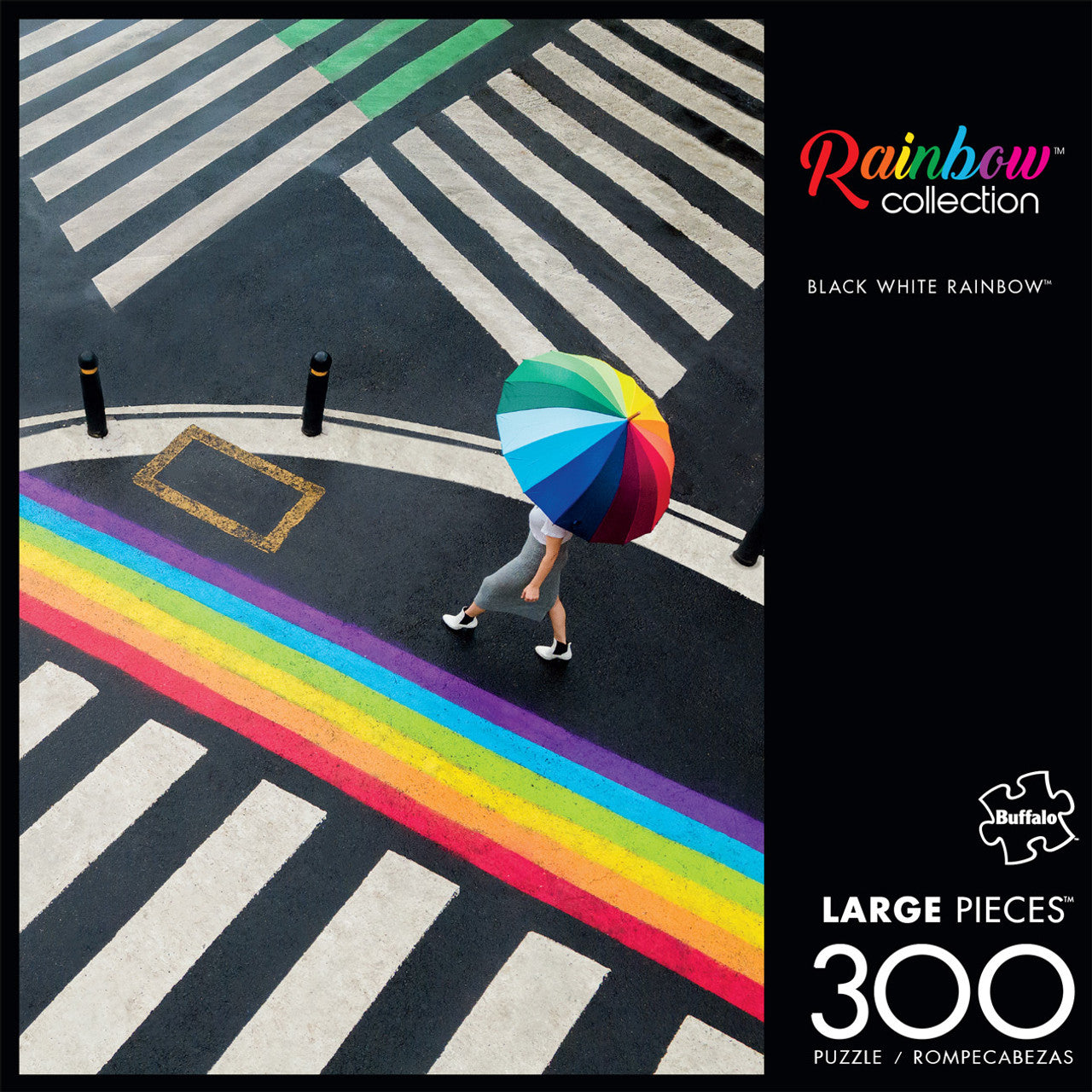 Black White Rainbow 300pc