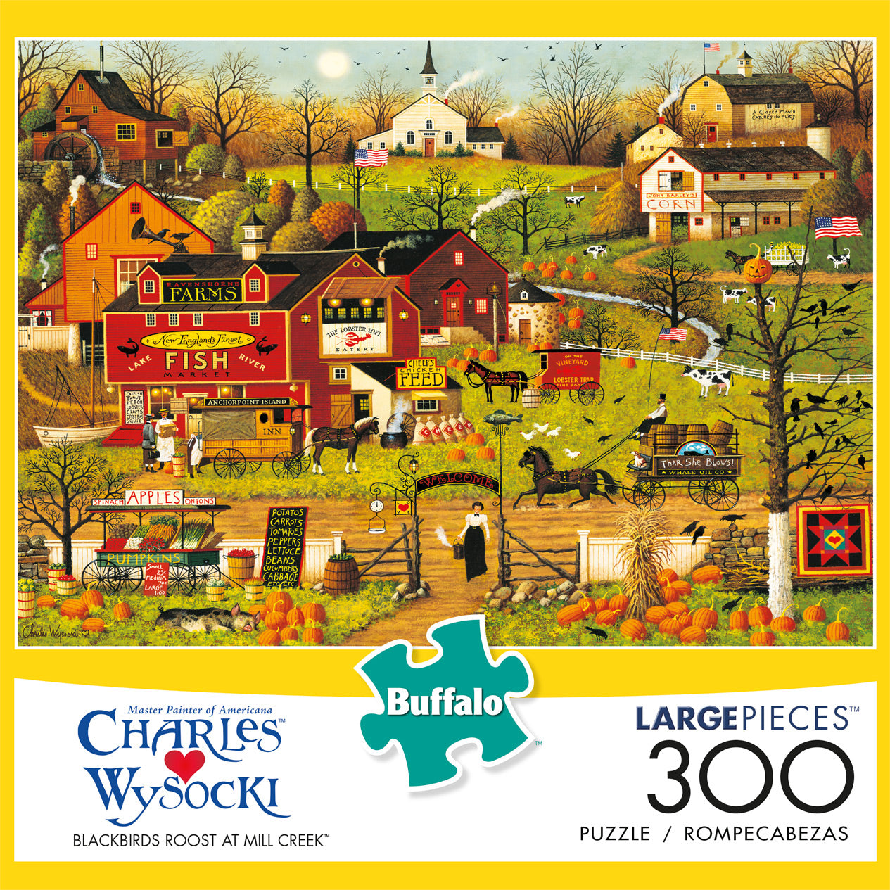 Charles Wysocki Blackbirds Roost at Mill Creek 300pc