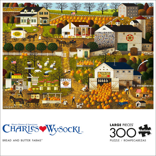 Charles Wysocki Bread and Butter Farms 300pc