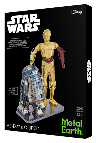 Metal Earth C-3PO & R2-D2 Gift Set